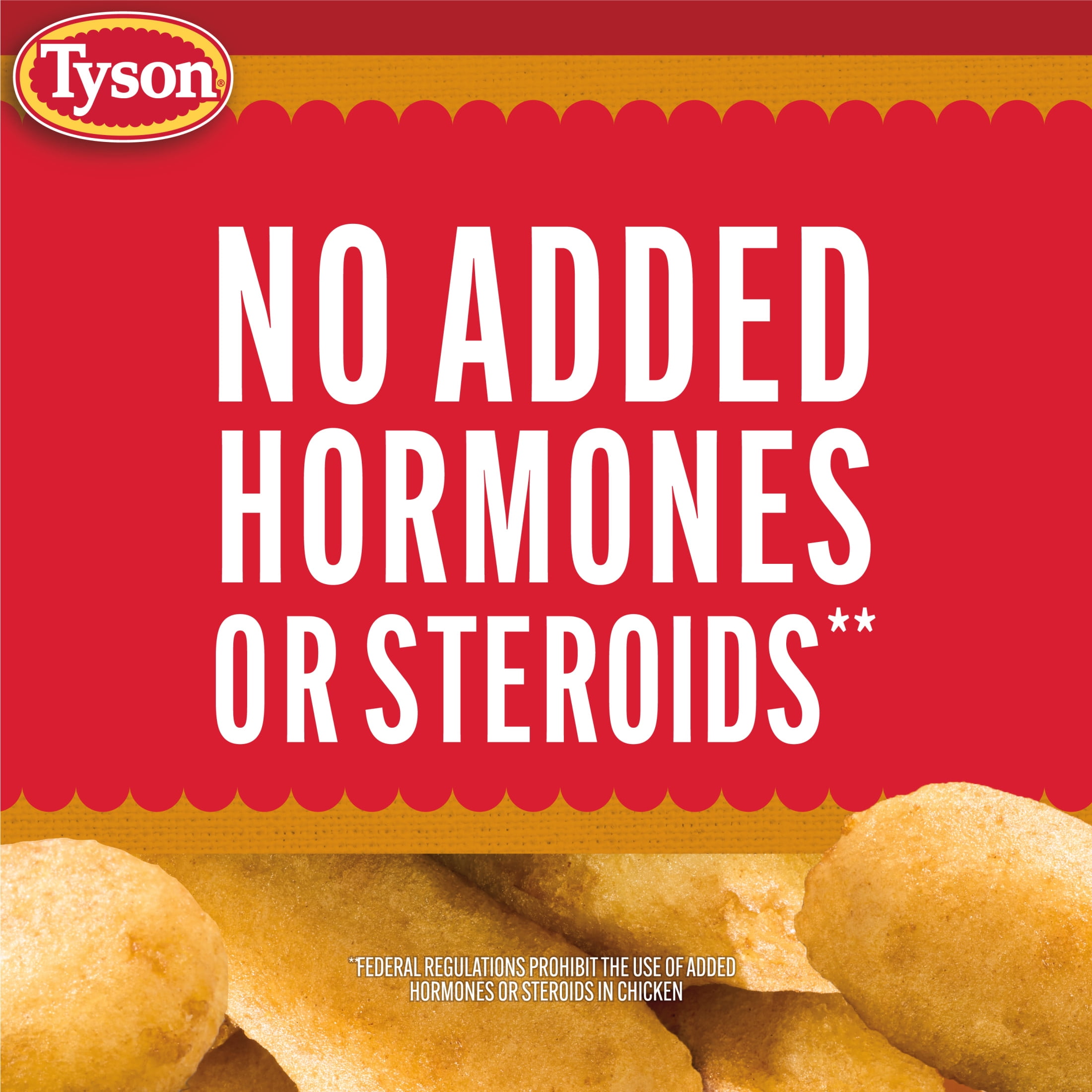 Tyson Honey Battered Breast Tenders, 25.5 oz (Frozen, Fully Cooked)