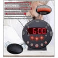 thumbnail image 5 of Super Loud Alarm Clock with Bed Shaker - Vibrating Heavy Sleeper Wake-Up Guarantee, 5 of 5