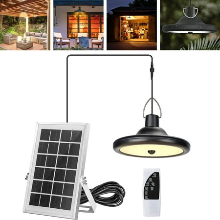 

JACKYLED 1x Solar Shed Light with Motion Sensor & Remote Control Waterproof LED Lighting Warm White