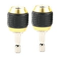 thumbnail image 1 of 2 Pcs Adaptateur de Tournevis Hexagonal 60mm pour Perceuse 1/4 Hex, 1 of 14