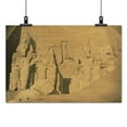 thumbnail image 2 of Print: Colossal Sculptures Of Ramses II At Entrance To The Great Temple At, 2 of 4