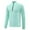 Green, variant on Wancir Men's Quarter Zip Pullover Sweats Long Sleeve Active Performance Shirt Athletic Quick Dry Tops