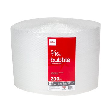 Scotch Bubble Wrap Roll - 12x50 Feet Protective Packaging For Shipping & Moving
