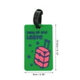 thumbnail image 2 of Unique Bargains 1 Pc Trolley Case Pattern Luggage Tag for Travelling Green, 2 of 5