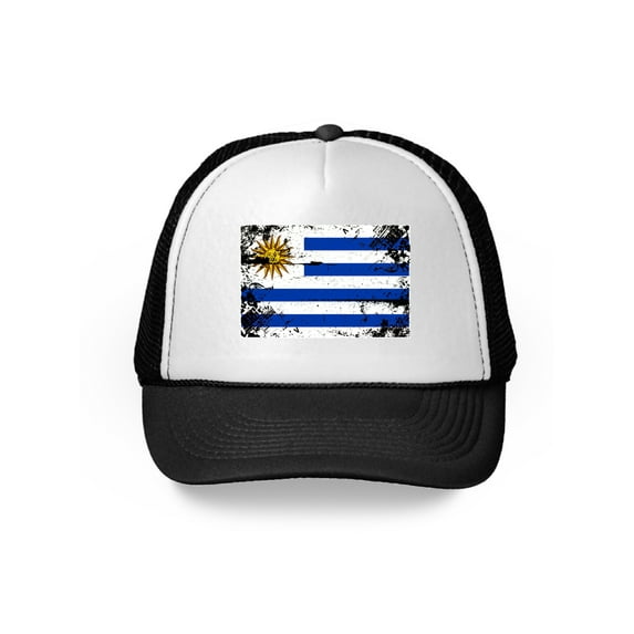 Awkward Styles Uruguay Flag Hat Uruguayan Trucker Hat Uruguay Baseball Cap Amazing Gifts from Uruguay Uruguayan Soccer 2018 Hat Uruguay 2018 Hat for Men and Women Uruguayan Flag Snapback Hats