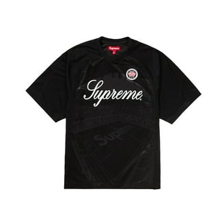 Supreme Men's Crest Soccer Jersey Black, from StockX - Walmart.com