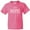 Neon Pink, variant on Inktastic It's Home- State of Michigan Outline Distressed Text Youth T-Shirt