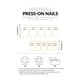 thumbnail image 4 of 24pcs Gradient Fake Nails, Blue Butterfly Press On Nails With Silver Glitter Design, Glossy Full Cover Medium Square Cute False Nails For Women And Girls Daily Wear, 4 of 4