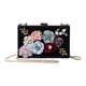 thumbnail image 2 of Bolso de noche de embrague de la noche de moda para mujeres Bolso de hombro de la mujer Bolsa de cuerpo cruzado para la calle para la calle Valentín negro, 2 of 9