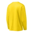 thumbnail image 5 of Jalioing Boys Long Sleeve Athletic Shirts Solid Color Breathable Quick Dry Sport T Shirt Big Boys Lightweight Activewear, 5 of 8