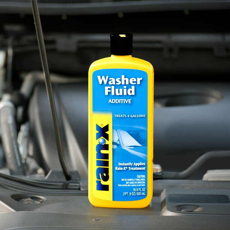 Rain-X Washer Fluid Additive 16.9 oz, Windshield Cleaner