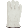 thumbnail image 2 of Ironwear 4189 Abration Resistant Buffalo Grain Leather Work Gloves with Elastic Wrist (Alabaster, X-Large), 2 of 4