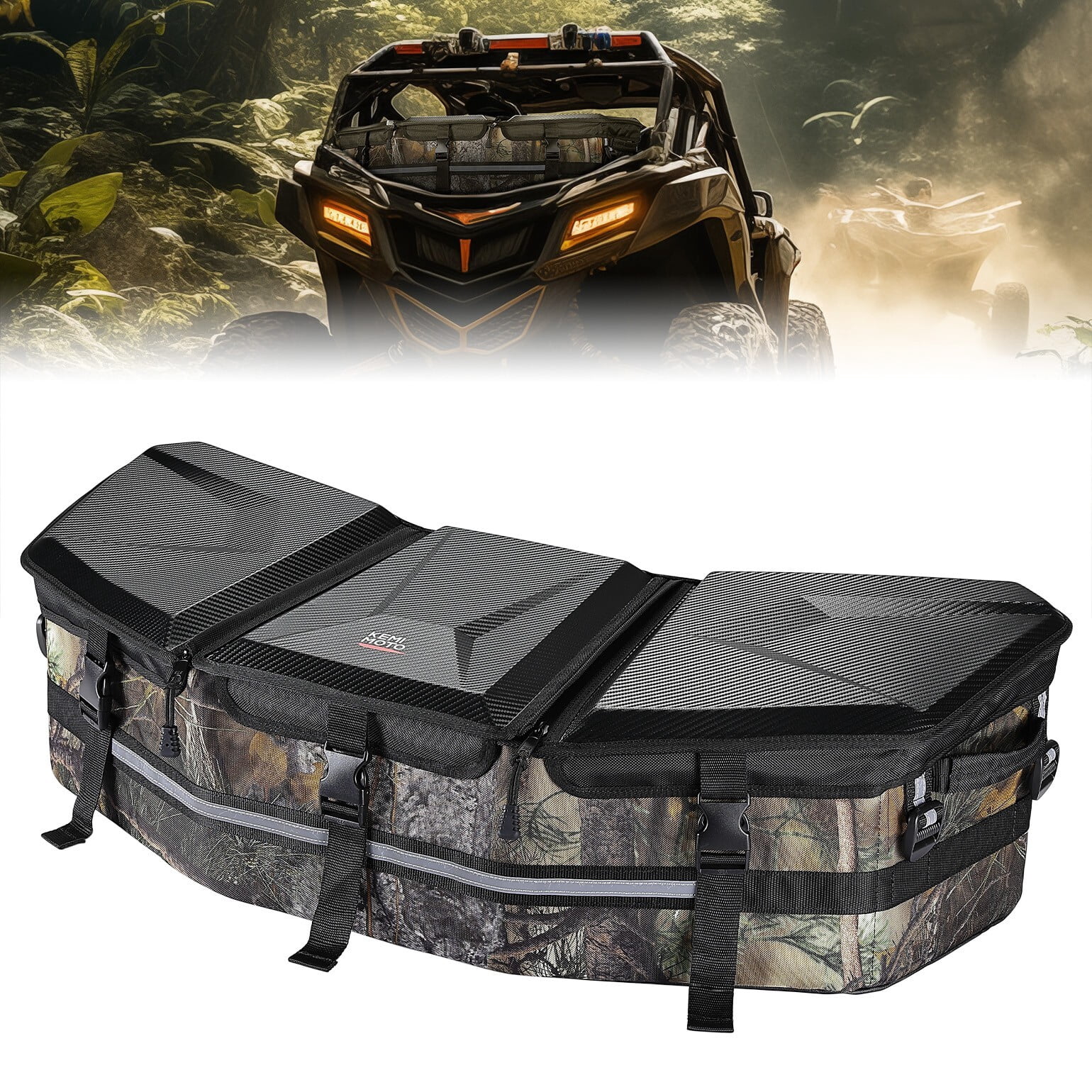 Arch Series ATV Rear Cargo Bag, Black Arch Series ATV Rear Cargo Bag, Black