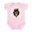 Petal Pink, variant on - Werewolf Infant Bodysuit - Baby Light Bodysuit, Size Newborn - 24 Months