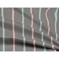 thumbnail image 4 of oneOone Rayon Light Gray Fabric Stripe Sewing Craft Projects Fabric Prints By Yard 56 Inch Wide, 4 of 5
