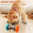 thumbnail image 2 of Dog Treat Dispenser Puzzle Toy ,Slow Feeder for Small Medium Large Dogs&Cats ,Fun Rolling Wheel Food Dispenser,Pet Food Leaker Toys, Improves Digestio, 2 of 4