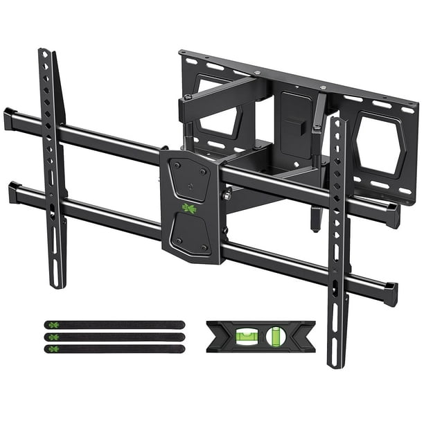 USX MOUNT Soporte de pared para TV de movimiento completo para televisores de 42 a 84 pulgadas de hasta 120 libras, soporte de pared para TV con nivelación de extensión de inclinación giratoria articu
