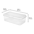thumbnail image 4 of Sterilite Plastic FlipTop Latching Storage Box Container, Clear, 42 Pack, 4 of 10