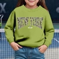 thumbnail image 2 of TOWED22 Cute Graphic Sweatshirts for Teen Girls Oversized Hoodies Crewneck Long Sleeve Pullover Tops,3Y, 2 of 4