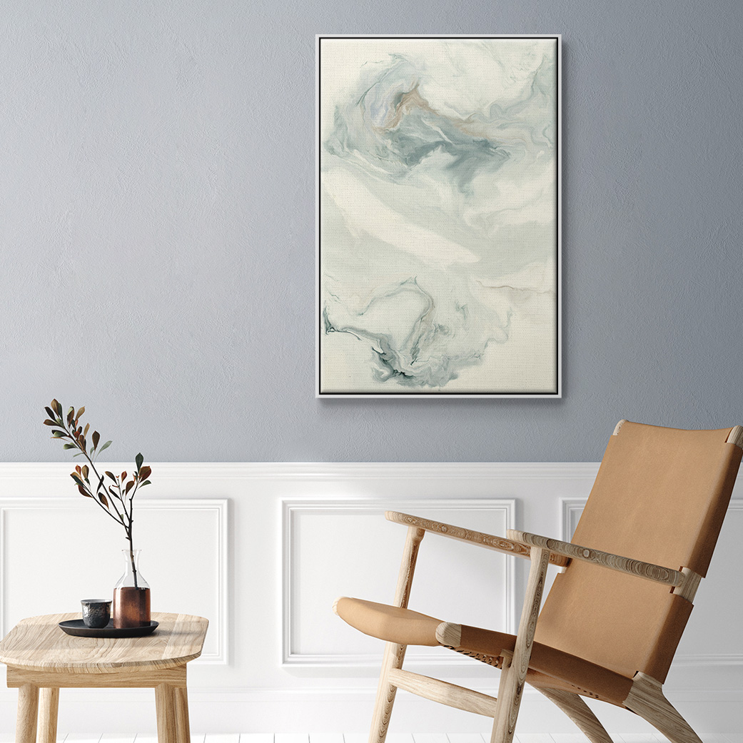 Untitled Framed Premium Gallery Wrapped Canvas - Ready to Hang - 27 x 41 - White Floating Frame