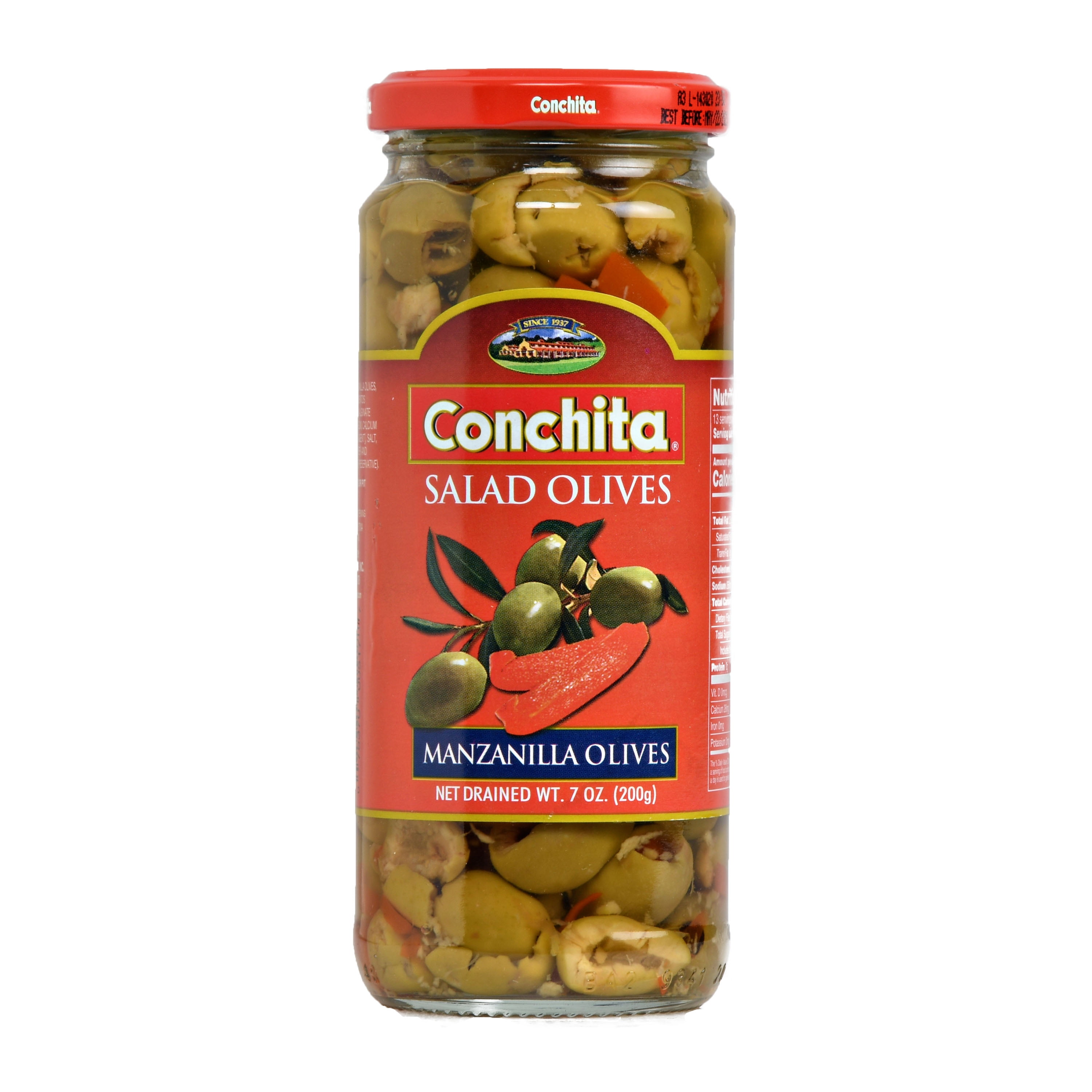 (6 pack) Conchita Foods Olives, 7 oz