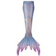 thumbnail image 4 of Zmoon Women's Summer Mermaid Performance Suit Hot Spring Swimsuit Split Swimsuit Set, 4 of 6