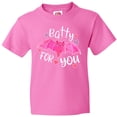 thumbnail image 3 of Inktastic Batty for You Pink Valentine Bat Youth T-Shirt, 3 of 5