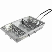 15 x 10 in. Ultraversatile Stainless Steel Grill Basket, Silver