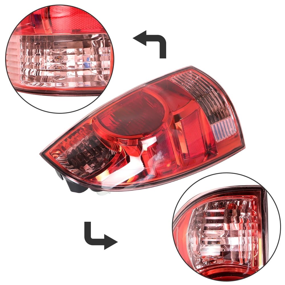 Tail Light Assembly Left Driver Side Replacement for 2005-2015 Toyota Tacoma TO2800158 81560-04150
