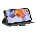 thumbnail image 4 of Case for LG Stylo 6 Leather Wallet Book Flip Folio Stand View Cover - Green, 4 of 5