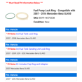 thumbnail image 2 of Fuel Pump Lock Ring - Compatible with 2007 - 2016 Mercedes-Benz GL450 2008 2009 2010 2011 2012 2013 2014 2015, 2 of 2