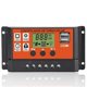 thumbnail image 1 of Regulador de carga de batería yuxing 10-30 A LCD 12 V/24 V naranja 30 A, 1 of 5