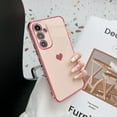 thumbnail image 5 of Galaxy A54 5g Case, for Samsung Galaxy A54 Case Women Girls Cute Design Soft Silicone Camera Protection Protective Lovely Heart Phone Case for Galaxy A54 5g (Pink) (White), 5 of 11