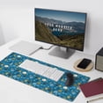 thumbnail image 5 of Disketp Owls And Trees Gaming Mouse Mat Long Extended Mouse Pad Desk Mat Non-Slip Rubber Mice Pads Stitched Edges(315.5 x 16 x 0.12 Inches), 5 of 5