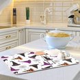 thumbnail image 6 of Dish Drying Mat, Halloween Witch Hats Microfiber Kitchen Dish Pads Super Absorbent Dish Drainer Mat Fast Drying Heat-resistant Drying Mat for Kitchen Counter, 18"x24", 6 of 7