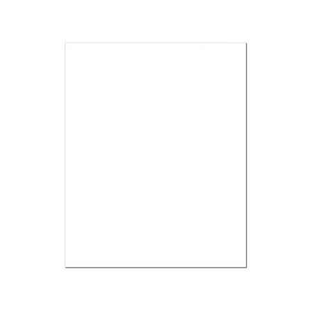 ADF Mat Blank 8x10 WhtCore White 5pc