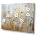 thumbnail image 2 of Designart "Elegant Beige Wildflower Splendor V" Wildflowers Wall Decor, 2 of 7