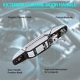 thumbnail image 6 of Exterior Chrome Door Handle, Front Driver Side - Compatible with 2007-2013 Chevy Silverado Suburban Tahoe GMC Sierra Yukon Cadillac Escalade - Replace 20828258, 22738721, 25960525, 84053434, 6 of 8