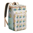 thumbnail image 1 of Cartoon Rocket Backpack Cooler, Cute Kawaii Insulated Cooler Backpack for Kids, Space Galaxy Fun Design for Outdoor Adventure, 1 of 2