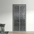 thumbnail image 5 of Magnetic Quilted Door Curtain, Windproof, Center Opening Thermal Insulated Door Covers for 36 X 82in Doors, 5 of 20
