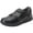 Black, variant on Drew Womens Pepper Leather Slip-Resistant Walking Shoes