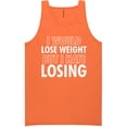 thumbnail image 1 of I Would Lose Weight Neon Tank Top, 1 of 1