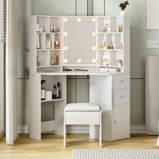 Corner top dresser table
