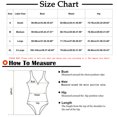 thumbnail image 3 of pimelu Bathing Suit Womens Swimsuits One Piece Swimsuit for Women Swimdrss Swimsuits Deep V Neck Slim Ruched Irregular Tankini Swimwear Girls Beach Party Side Tie Bathing Suit, 3 of 7