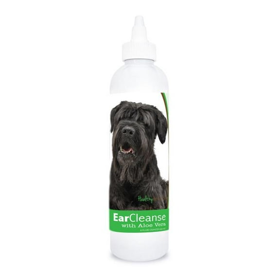 Healthy Breeds 840235197195 8 oz Black Russian Terrier Ear Cleanse with Aloe Vera Cucumber Melon