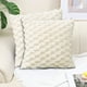 thumbnail image 4 of Apmemiss Clearance Boho Throw Pillow Cover 20x20 Inch Decorative Rust Pillow Cover Velvet Square Cushion Covers Bubble Texture Pillowcase for Couch Sofa Bed Bedroom Car Living Room, 4 of 7