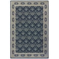 thumbnail image 3 of Style Haven  Rothbury Classic Traditional Area Rug Grey/Navy 7'10" Round 8' Square Indoor Living Room, Bedroom, Dining Room Blue Round Traditional,, 3 of 5
