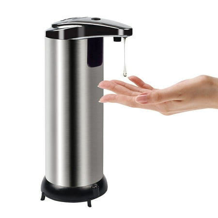 Century Soap dispenser, Touchless Stainless Steel Automatic Soap Dispenser, IR Infrared Motion Sensor Hand Free Dish Soap for Kitchen and (Best Sensor Soap Dispenser)