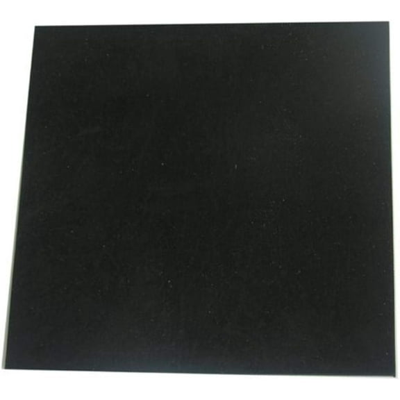LASCO 02-1048E Rubber Sheet, 6-Inch X 6-Inch x 1/16-Inch Thick, Black, 1 Piece