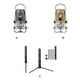 thumbnail image 4 of Naiovety Luces LED solares para jardín, impermeables y ahorradoras de energía para iluminación decorativa, luces centelleantes Estufas de camping Versión con placa de identificación, 4 of 6